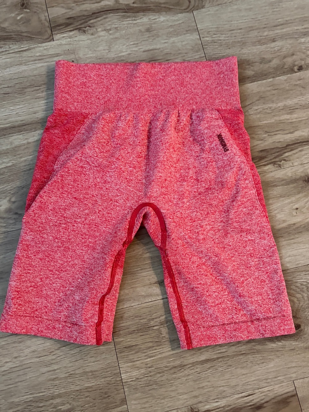 Gymshark Women's Pink Seamless Athletic Biker Shorts
